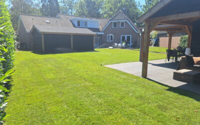 Een mooi gazon in Hilvarenbeek
